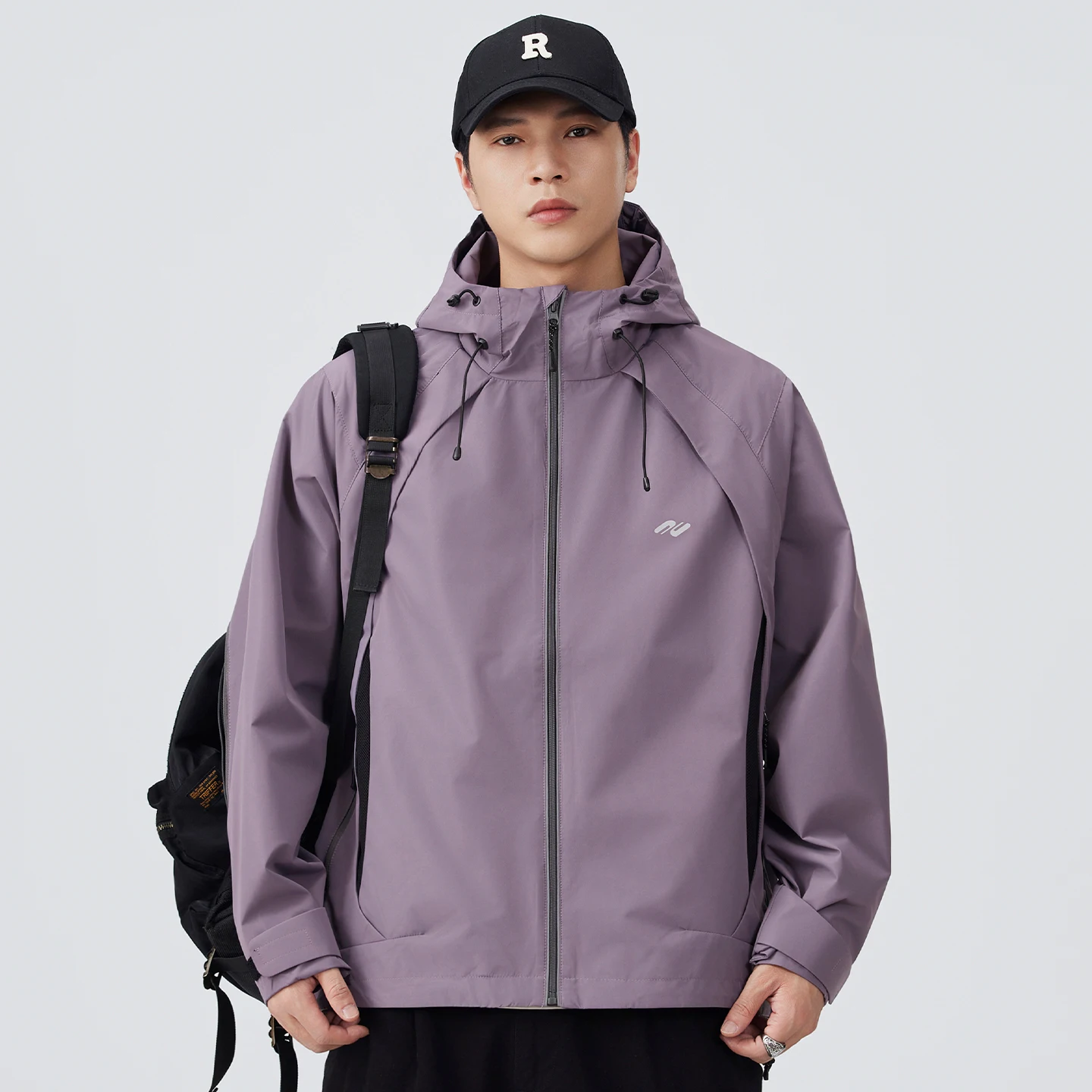 

Autumn Men Women Fashion Outdoor Techwear Loose Casual Cargo Hooded Jacket Cityboy Streetwear Coat Outerwear Man Clothes