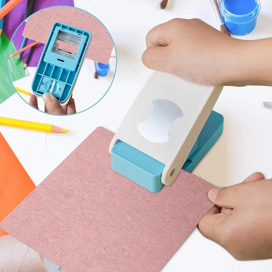 1 Packung Etiketten stanz maschine, Etiketten stanzen Hand ordner Stanzen von losen Klingen trenn etiketten, Stanzen zum Sortieren von Dateien