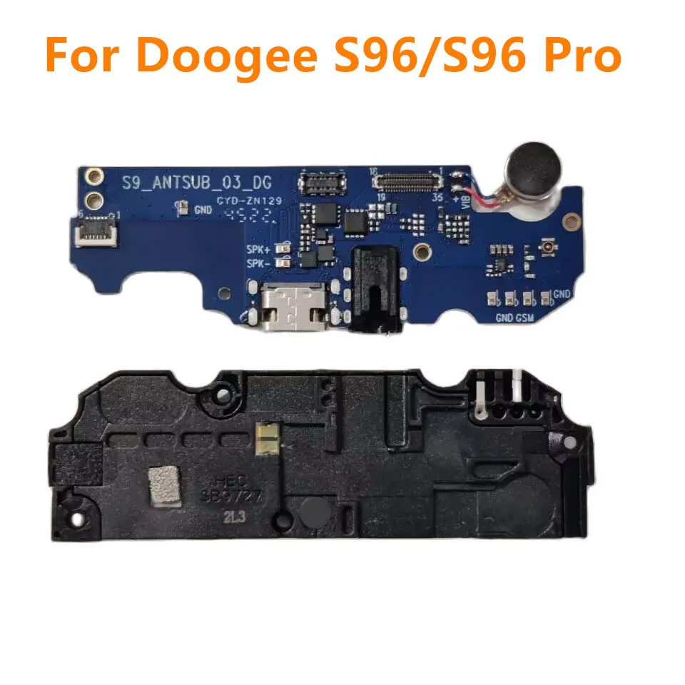 

For DOOGEE S96 Pro Cell Phone Repair Inner Loud Speaker Buzzer Ringer + USB Charging Dock With Motor Vibrator