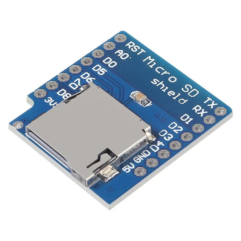 10 قطعة مايكرو SD بطاقة درع D1 Mini TF WiFi ESP8266 متوافق مع وحدة بطاقة WeMos D1 Mini TF