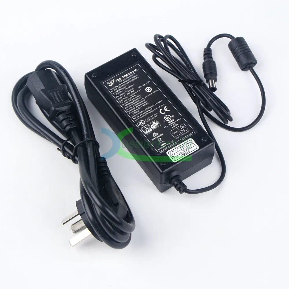 1x FSP050-DGAA5 48V 1.04A 50W Power adapter For Haikang Hard Disk Video Recorder