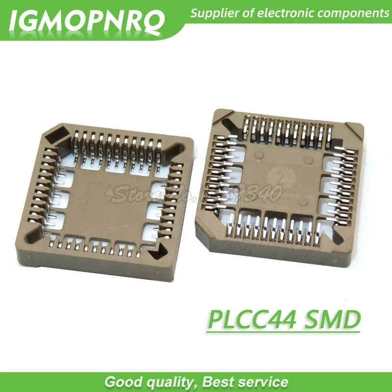 10PCS PLCC IC socket PLCC32 PLCC44 SMD DIP 32/44 Pin PLCC Socket adapter IGMOPNRQ