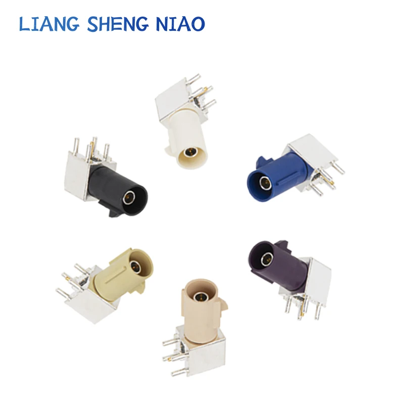 FAKRA-JWE card issuing board end four legged bending seat