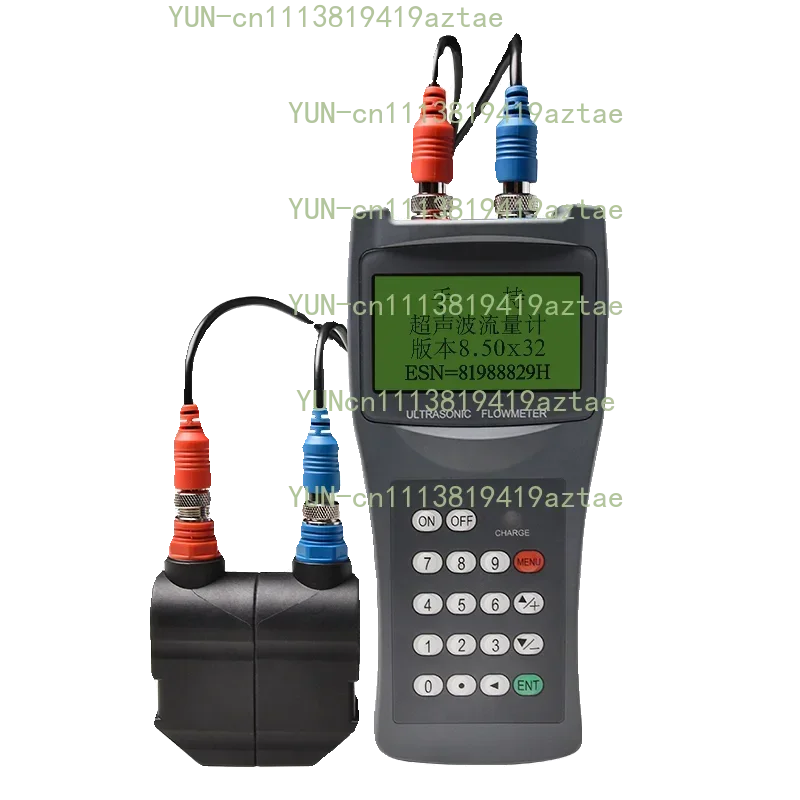 Ultrasonic flowmeter pipe outer clip type portable handheld tap water heating TDS-100h sensor probe