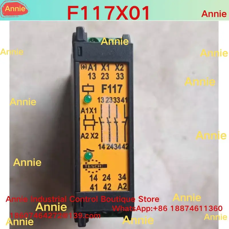 

Б/у тест ОК. Реле безопасности Реле последовательности фаз F117X01