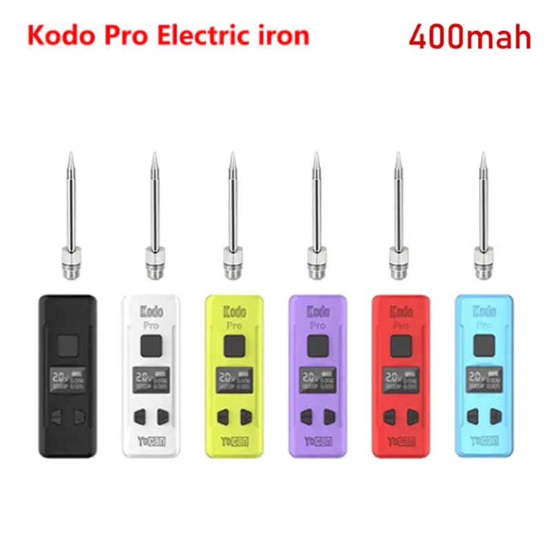 เครื่องมือเชื่อมโลหะดั้งเดิม yoshan Kodo Pro ปากกาความร้อน510แบตเตอรี่400mAh 1.8V-4.2V แรงดันไฟฟ้าแปรผัน