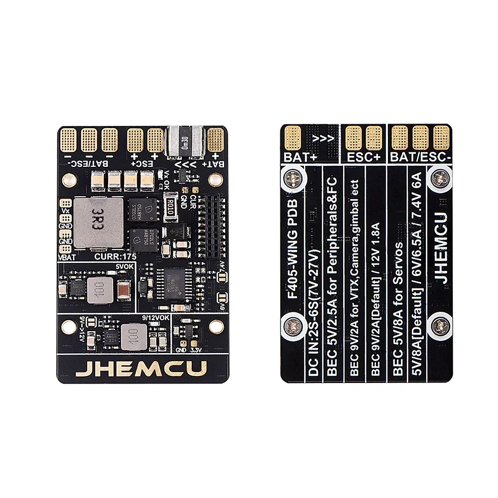 Jhemcu F405 Wing Inav Flight Controller Built-in Barometer Gyroscope Osd Blackbox Bec For Rc Airplane Fixed-wing