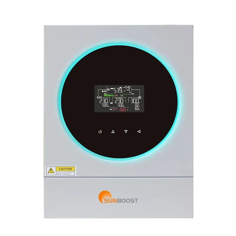 SUNBOOST VMIV TWIN 6K High Efficiency Solar Inverter 4KW 6KW 120A MPPT On-Off Grid Single Output for Solar Energy Systems