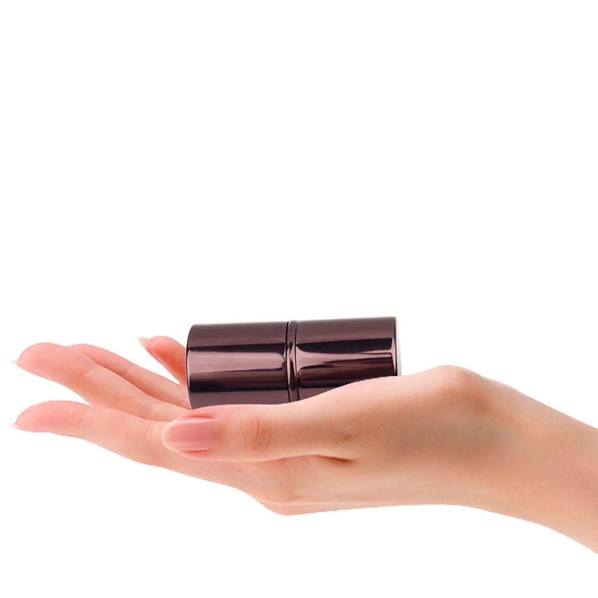 Novo pincel de maquiagem retrátil portátil único, pincel de pó solto, pincel de blush, pincel mágico sem rastros que não absorve pó, presente de maquiagem