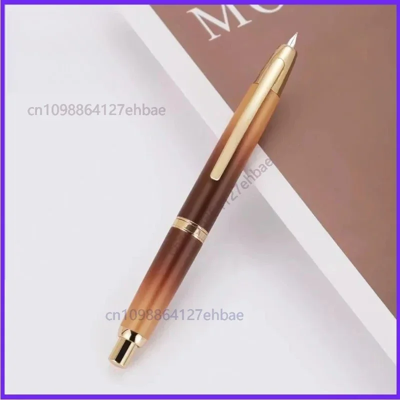 Limited Edition For Jinhao 10 Fountain Pen Retractable Nib with Ink Converter Writing Gift Gradient Coffee Pen