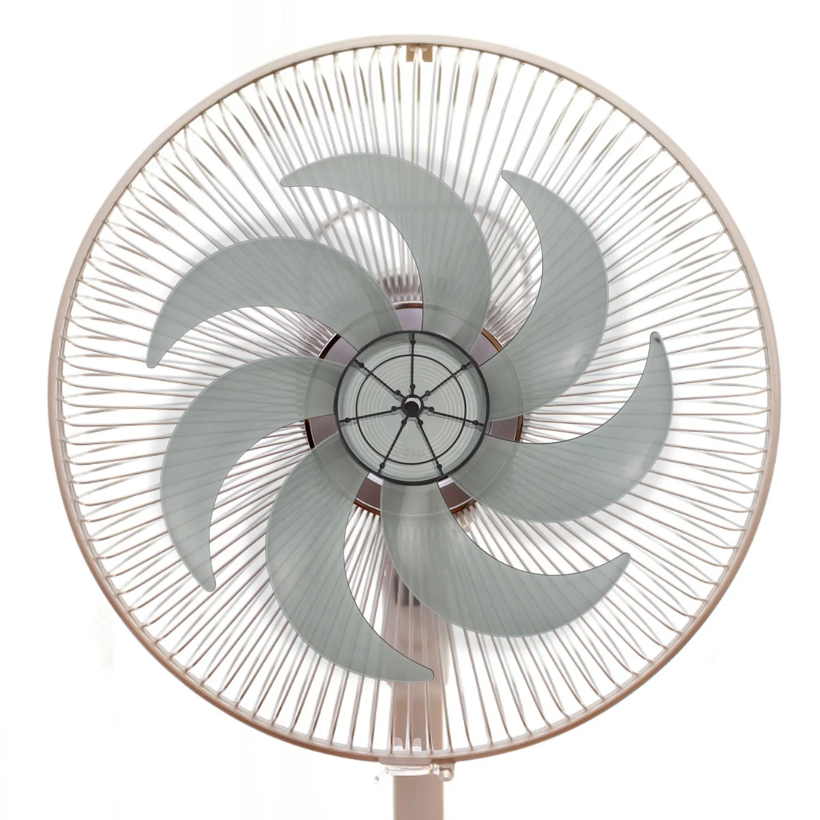 

Bionic 12 Inch Fan Blades for Indoor Fans Plastic Waterproof Replacement 7-Leaf Design Enhanced Air Circulation Bedroom Living