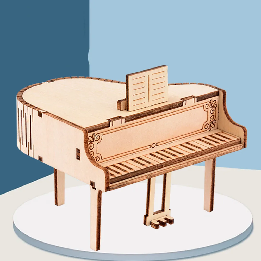 

Kids Musical Toys Puzzles Crafts Assembly Montessori Wood Accessories for Piano