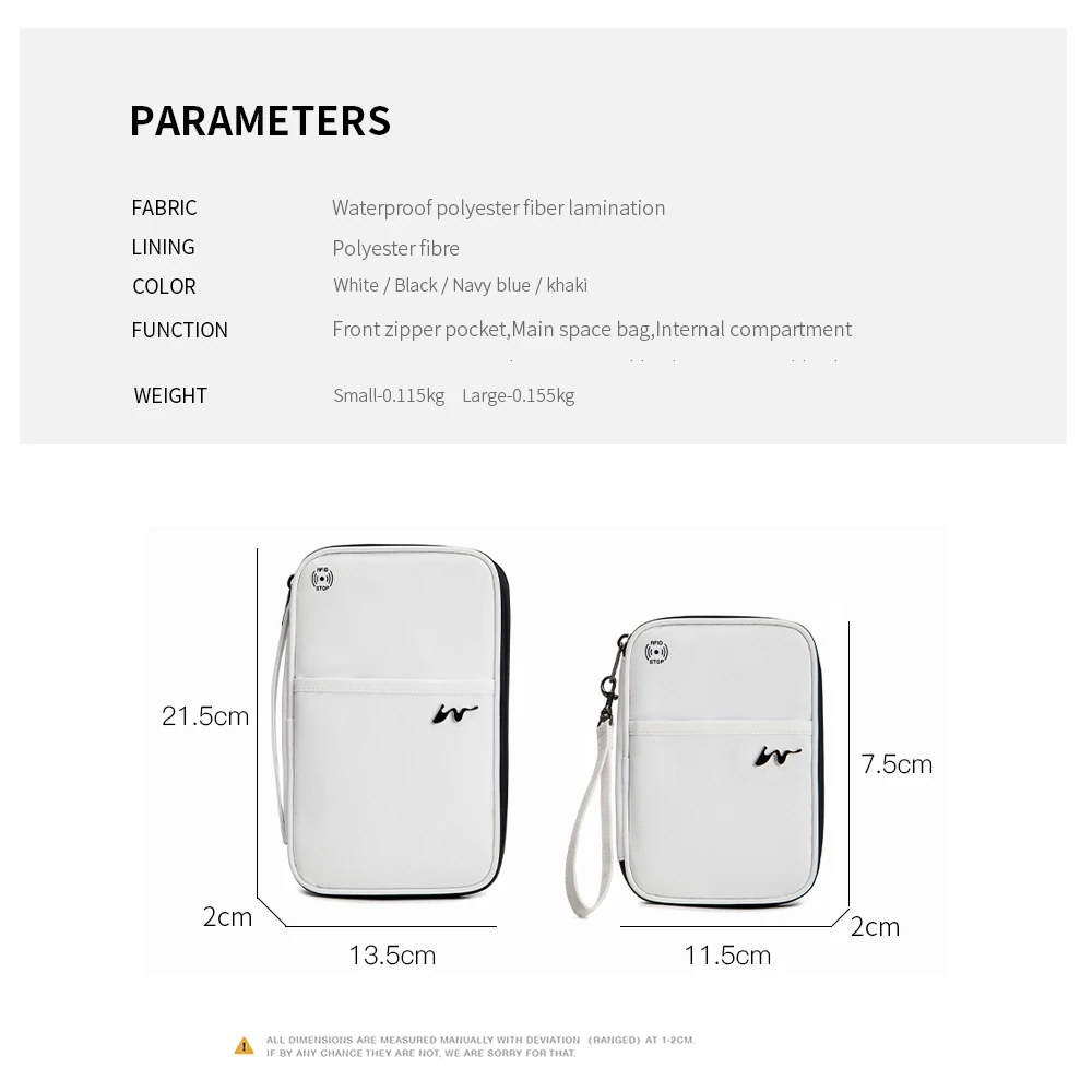 RPET Premium Family Travel Document Organizer Case porta pasaportes familiare capious card protect portafogli porta passaporto RFID