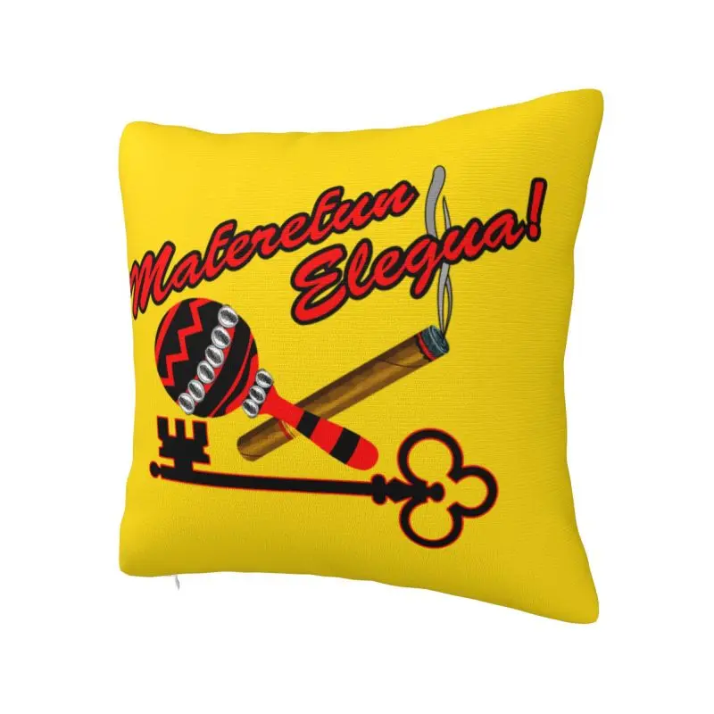 Maferefun Elegua Throw Pillow Covers Living Room Decoration 3D Printing Sofa Cushion Cover Polyester Cozy Pillowslip Dakimakura