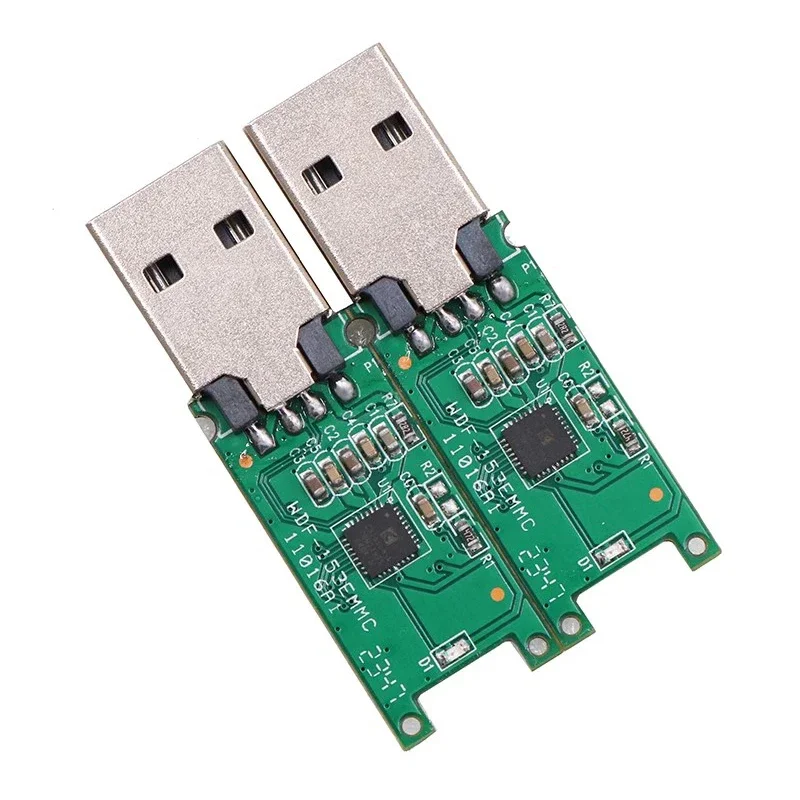 Adaptor USB 2.0 eMMC BGA169 153 eMCP PCB Papan Utama tanpa Memori Flash