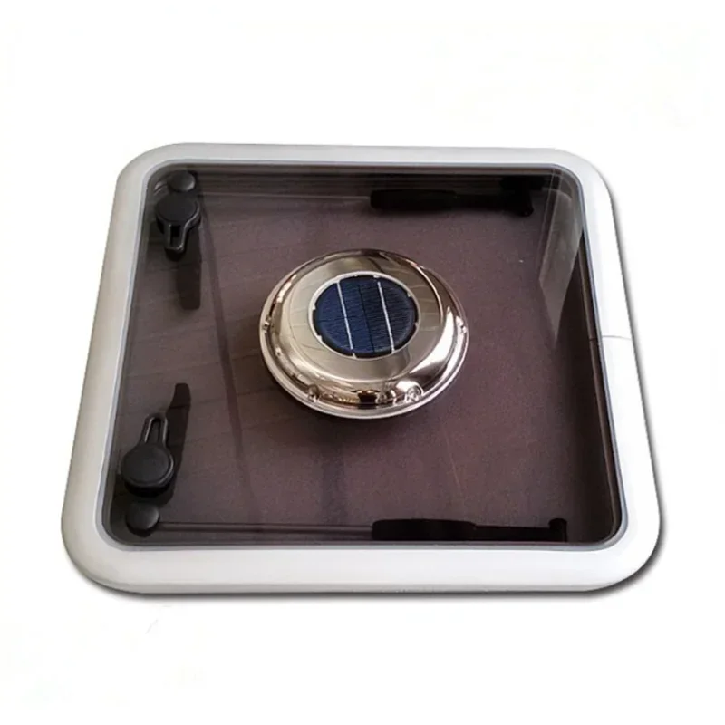 hot sale Boat accessories square aluminum solar sunroof deck hatch