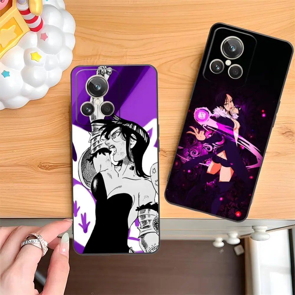 Seven Deadly Sins Merlin Phone Case for Realme GT 8 Neo Pro C75 73 71 C67 65 C55 53 C35 31 C20 15 Soft TPU Shockproof Cover