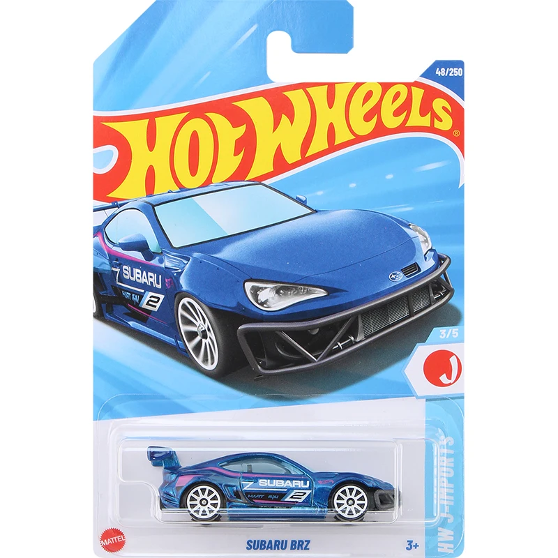 ล้อร้อน 2025B Proton Saga Ford Mustang GTD Mazda MX-5 Miata Lamborghini Huracan Sterrato Subaru 1/64 Diecast รุ่นของเล่น C4982