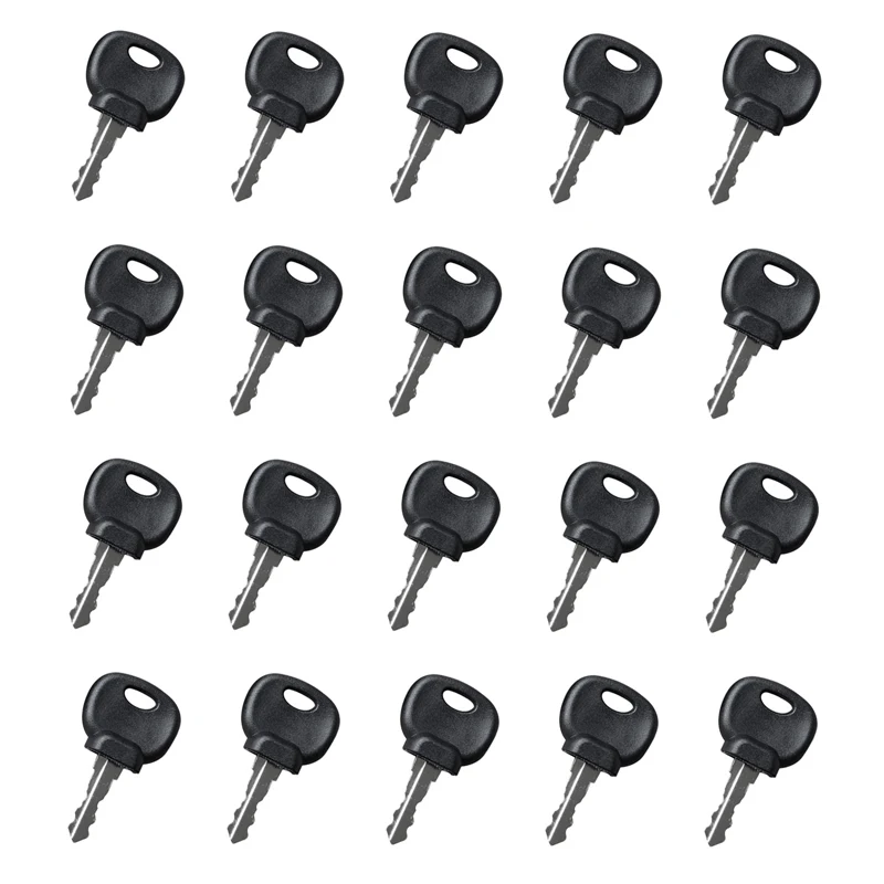 20Pcs 85804675 8035807 5050650256 11306919 Ignition Keys Compatible with Bomag Compactors