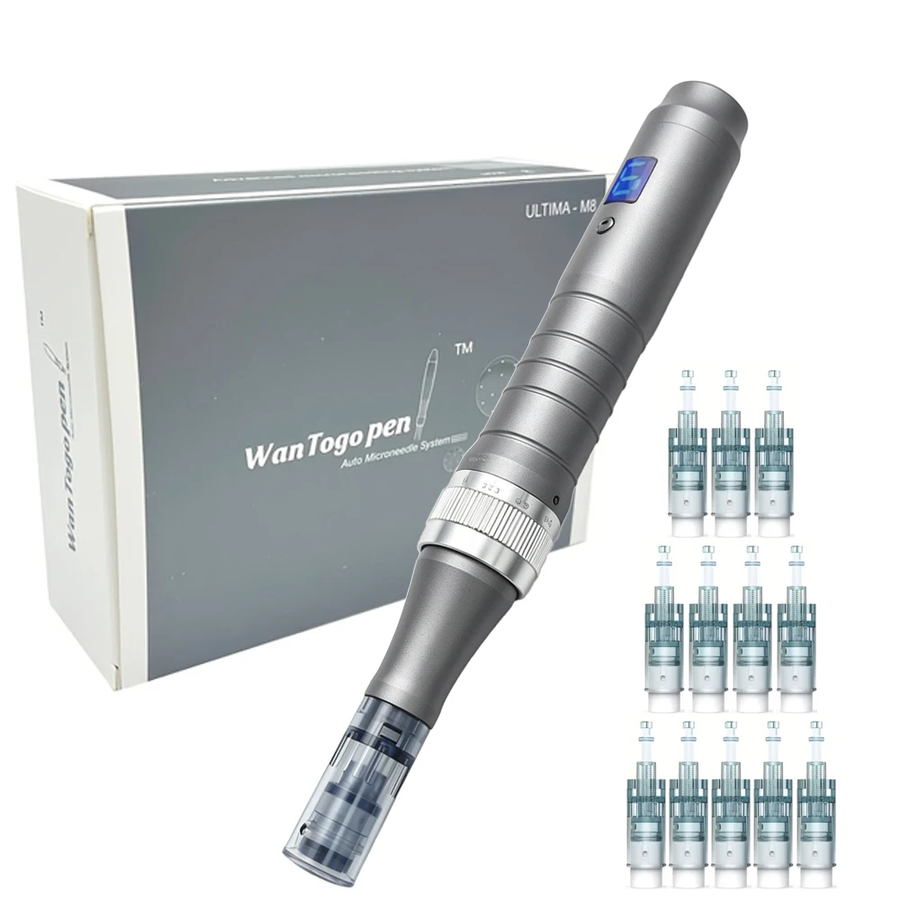 dermapen-with-12pcs-cartridge-for-home-use-025mm-derma-roller-pen-for-women-men