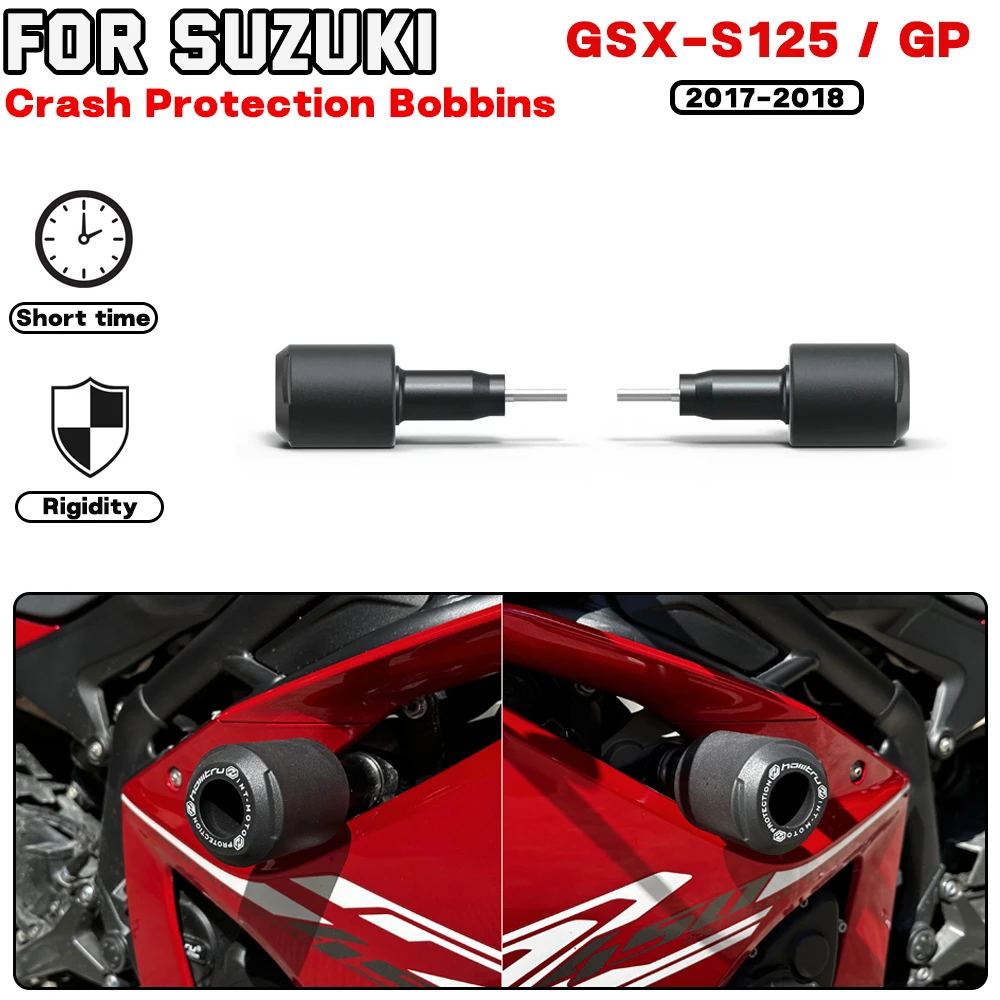 

For SUZUKI GSX-S125 GSX-S125 GP 2017-2018 Motorcycle Frame Crash Protection Sliders Falling Protector Engine Protect Kit