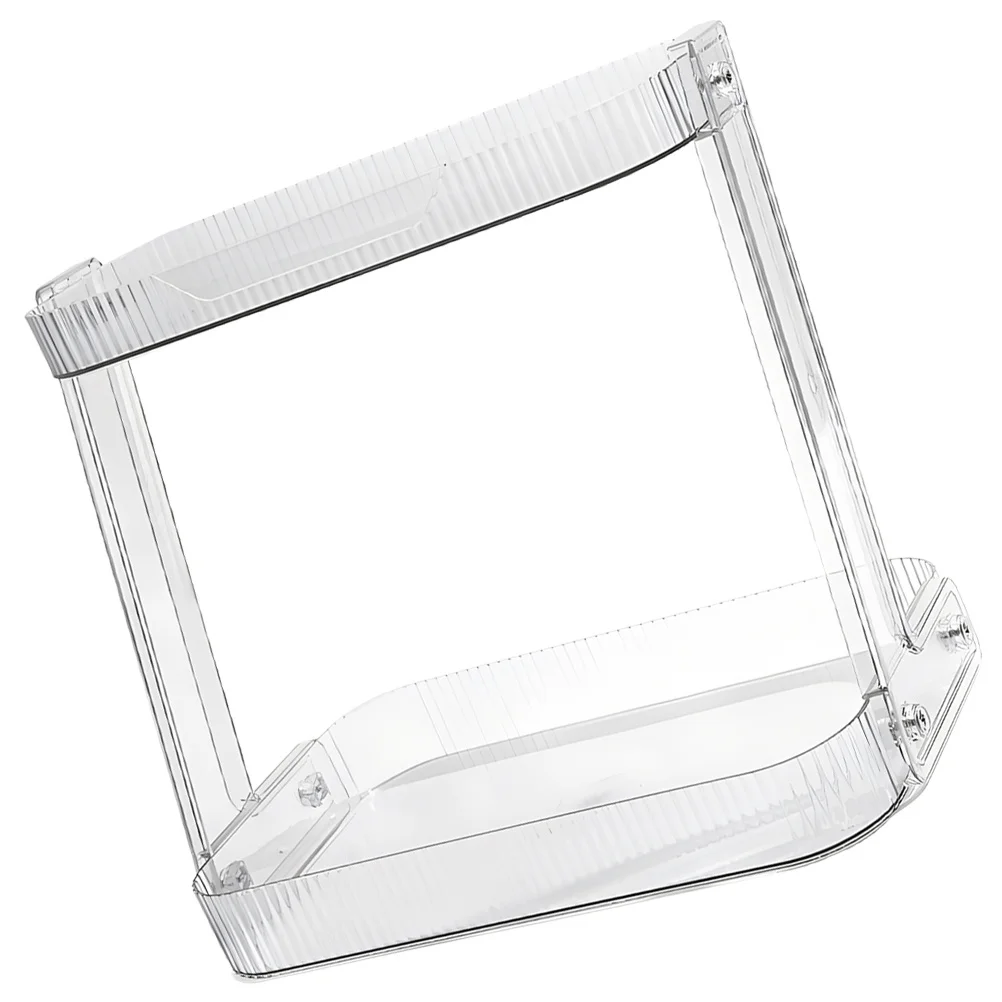 

Double Layer Detachable Desktop Organizer Transparent Storage Rack for Kitchen Bathroom Countertop 2 Tier Shelf Seasoning Makeup