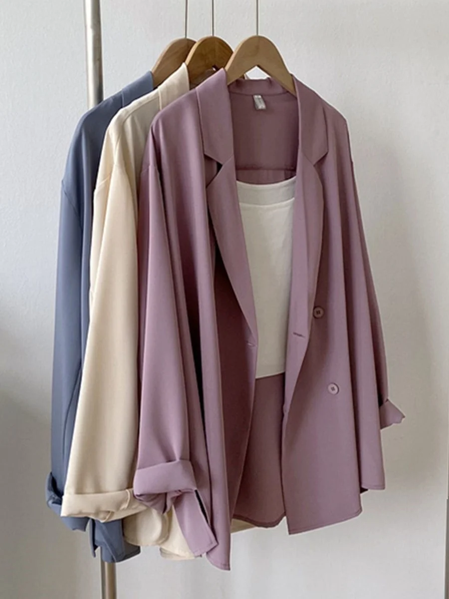 

plus Size 300 Pou Formal Sensation Thin Chiffon Faionable Loose Women's Suiting Casual Sunscreen Top for All Body pes