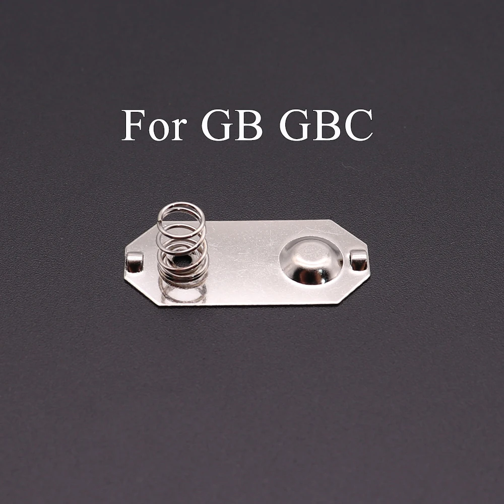 게임보이 어드밴스 컬러 콘솔용 배터리 홀더 스프링 컨택터 1개 (GB GBC GBA GBP 메인보드 및 하우징 배터리용)