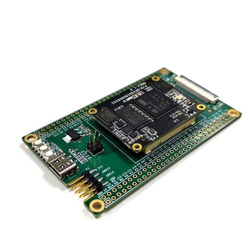 STM32H743 STM32H743XIH6 أو STM32H750 STM32H750XBH6 لوحة تطوير مع SDRAM وفلاش مزدوج #5