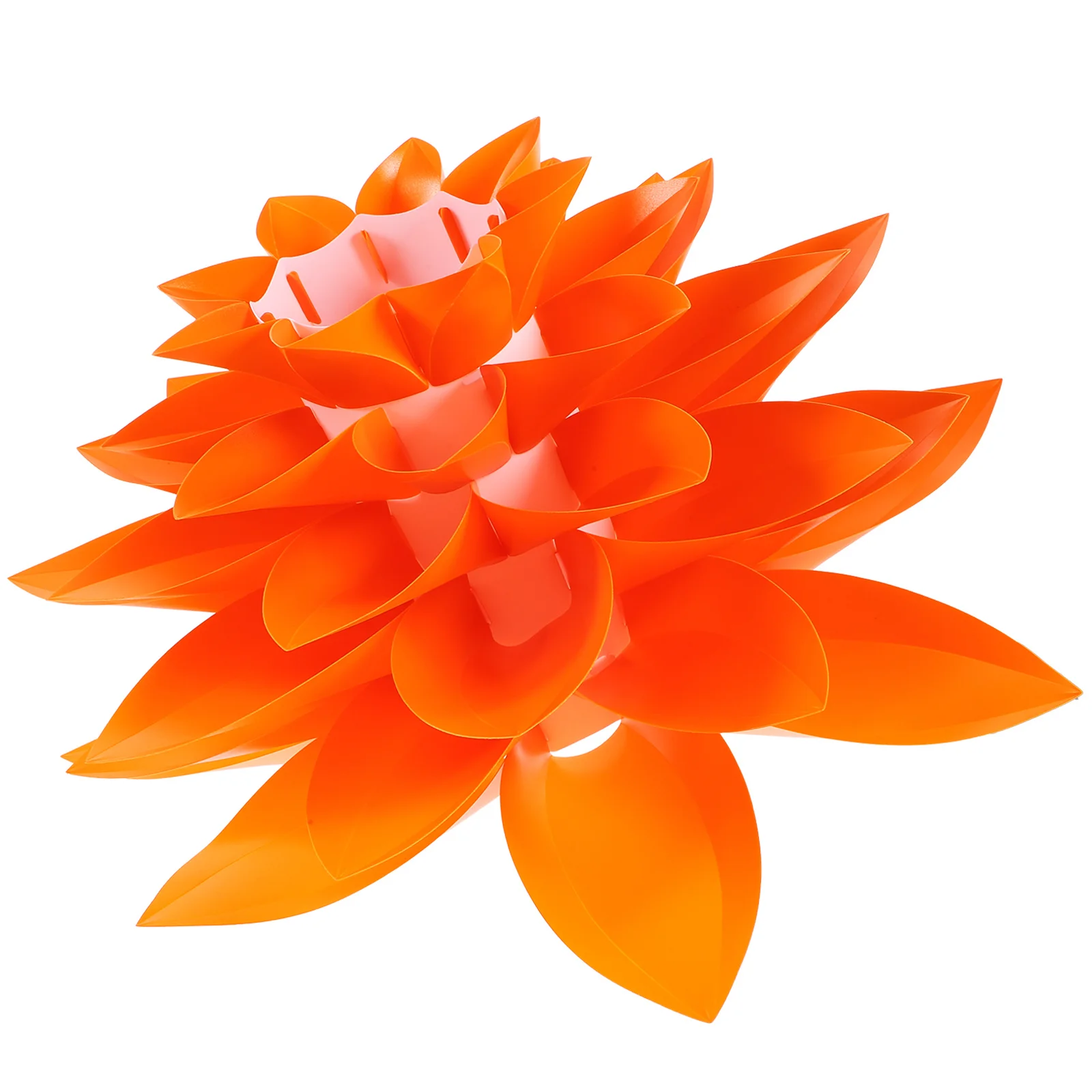 

Six Floors Lotus Chandelier DIY Pendant Lampshade Orange for Home Living Room Bedroom Party Decorative Puzzle Ceiling Pendant