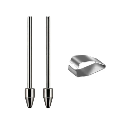Imagen 2 del producto Puntas SPen de acero inoxidable para marcador de tableta de papel no coincidente más lápiz óptico para puntas de bolígrafo Galaxy Note10/20/Tab S6 LITE/S7/S9/S24U