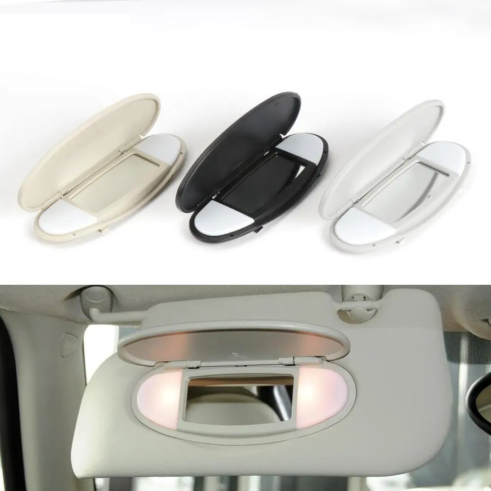 

For BMW Car Sun Visor Mirror Cover Makeup Vanity Mirror Cover For MINI Cooper R55 R56 R57 R59 R60 2007-2014 Interior 2007 -2014