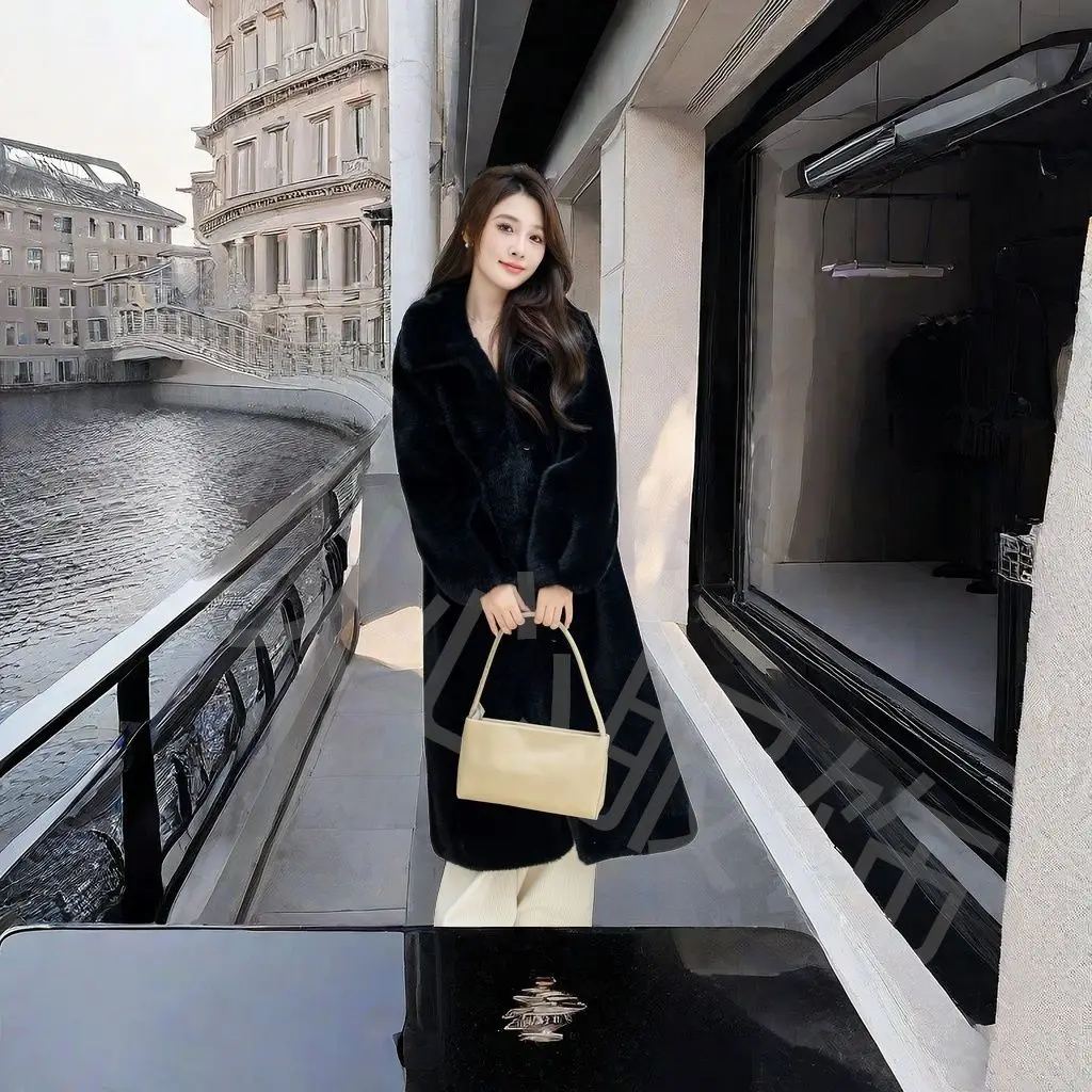 Kunstpelz Mädchen Mantel Mäntel Damen Cord Hüftlänge Hochzeit Unisex Chic Fleece gefüttert Ärmel Wolle Abrigos Casaco Hübsch Trendy