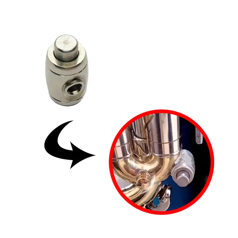 

trumpet, bugle, cornet, universal white copper drain valve, musical instrument repair parts