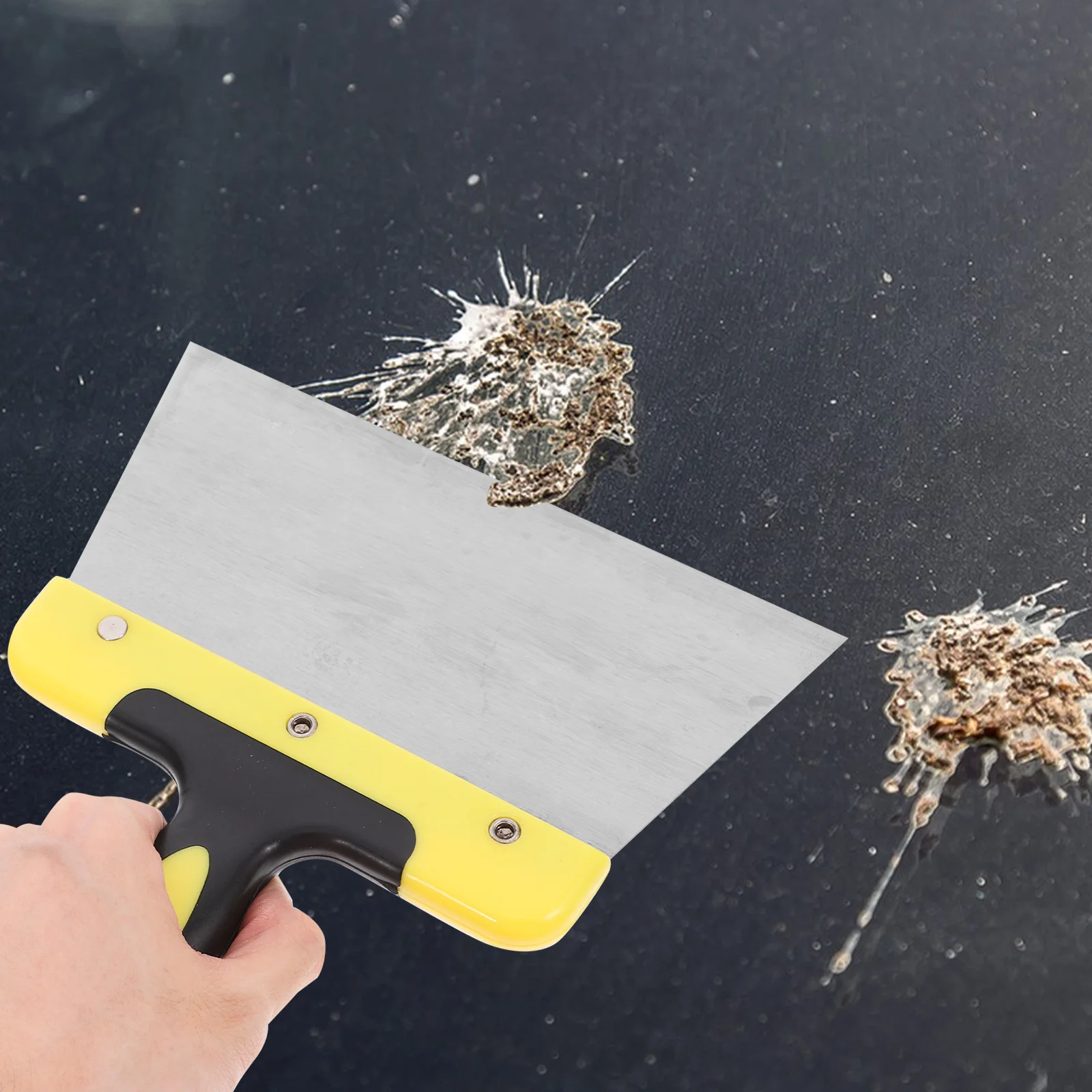 

Metal Bird Cage Scraper for Quick Removal of Droppings Ideal for Aviary Floor and Nest Cleaning Tasks Bird Droppings Scraper