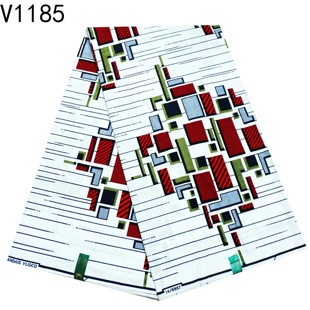 High Quality African Super Wax Print Fabric 6yards Nigeria Tissu Pagne Sew Guaranteed Real Ankara Holland Batik Cloth 100%Cotton