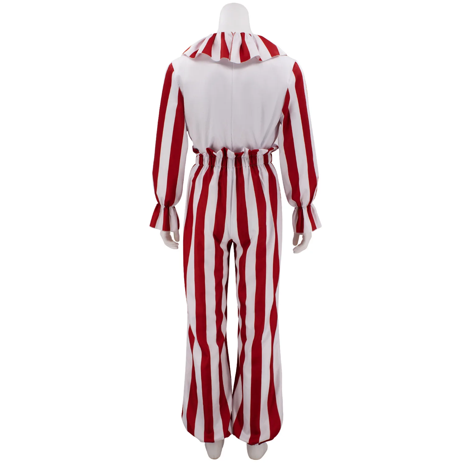 Adult Clown in a Cornfield Suit Halloween Costume Striped Baypen's Mascot 2025 Movie Frendo The Clown Men Cosplay - Image 6