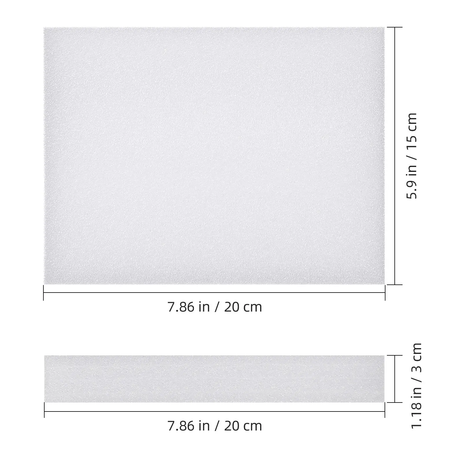 6 Pcs Wool Felting Needle Foam Mats Felt Work Pad Crafts Work Mats Felt Diy Package Thickened Mat Lightweight Reusable