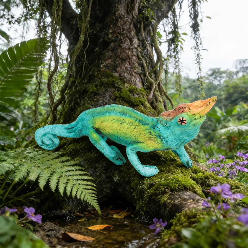 Oenux Neue Simulation Wilde Reptil Tiere Action-figuren Eidechse Modell Figuren Kinder Bildung Kognitive Szene Dekoration Spielzeug – Detail 17