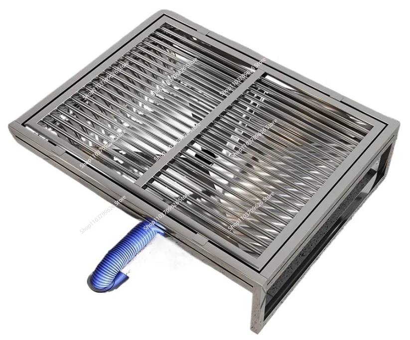 

Stainless Steel Full Square Tube Dog Toilet Medium and Large Dogs Can Be Flushed and Drained, Straight To The Sewer, Pet Dog
