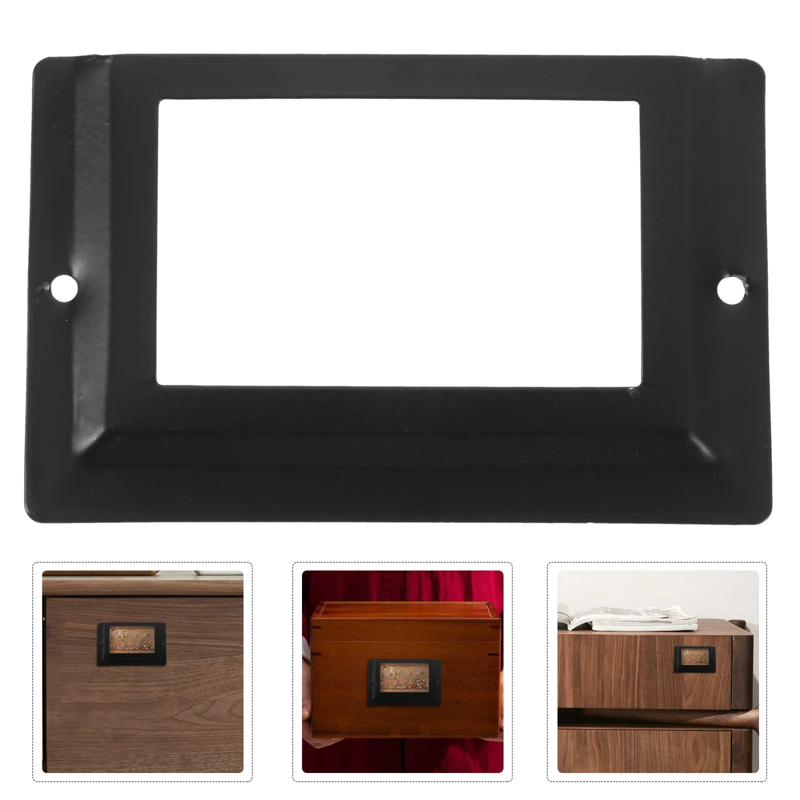 

24Pcs Holders for Drawers and Shelves Vintage Style Box Accessories Decorative Metal Clasps Storage Organization