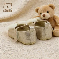 Baby Step Shoes Baby's First Pair of Toddler Shoes Baby Shoes Breathable Non-slip Girls Fashion Shoes Princess Lace Style 5