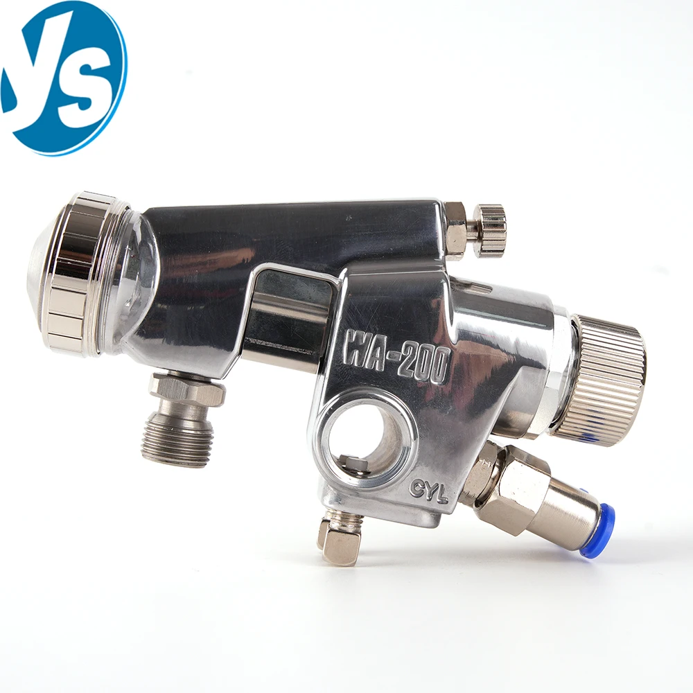 

WA-200 Автоматический пистолет-распылитель из нержавеющей стали Пневматический автоматический пистолет-распылитель для краски с мощностью воздуха Промышленное окрасочное покрытие