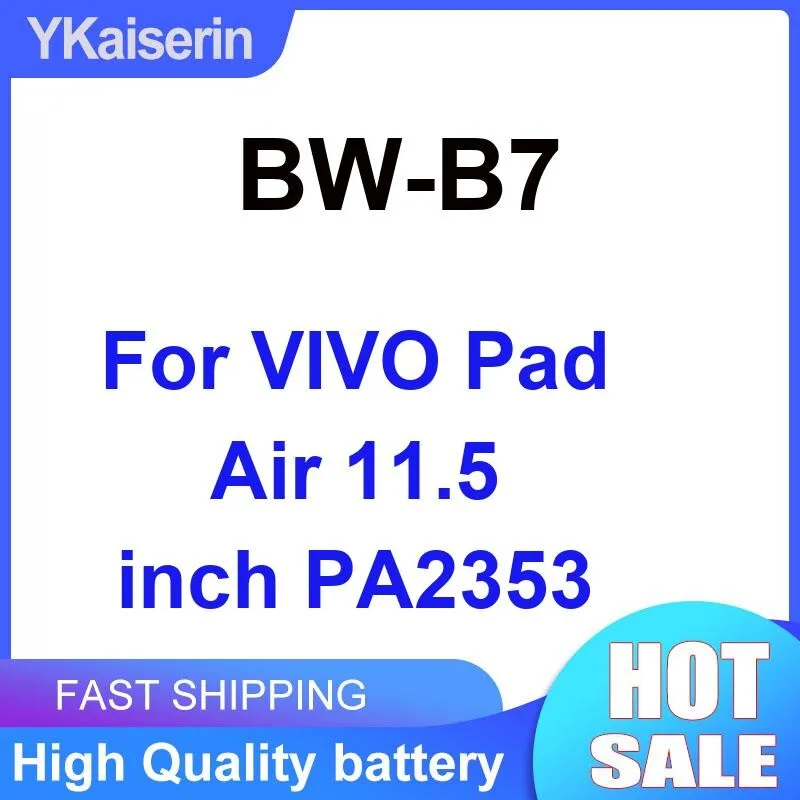 

For Vivo Pad Air 11.5 Inch PA2353 BW-B7 8500Mah High-Capacity Tablet Battery