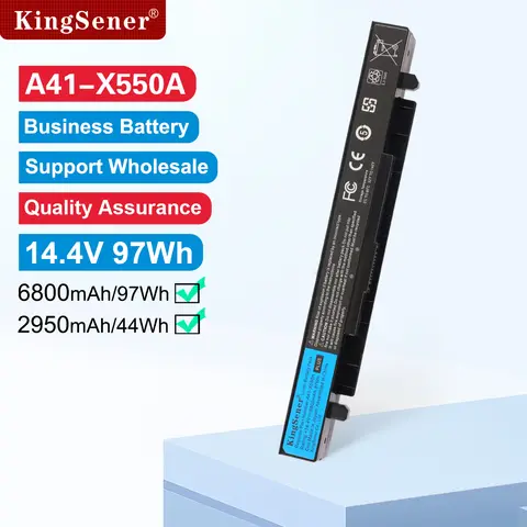 14.4V 6800mAh Korea Cell New A41-X550A Laptop Battery for ASUS A41-X550 X450 X550 X550C X550B X550V X450C X550CA X452EA X452C