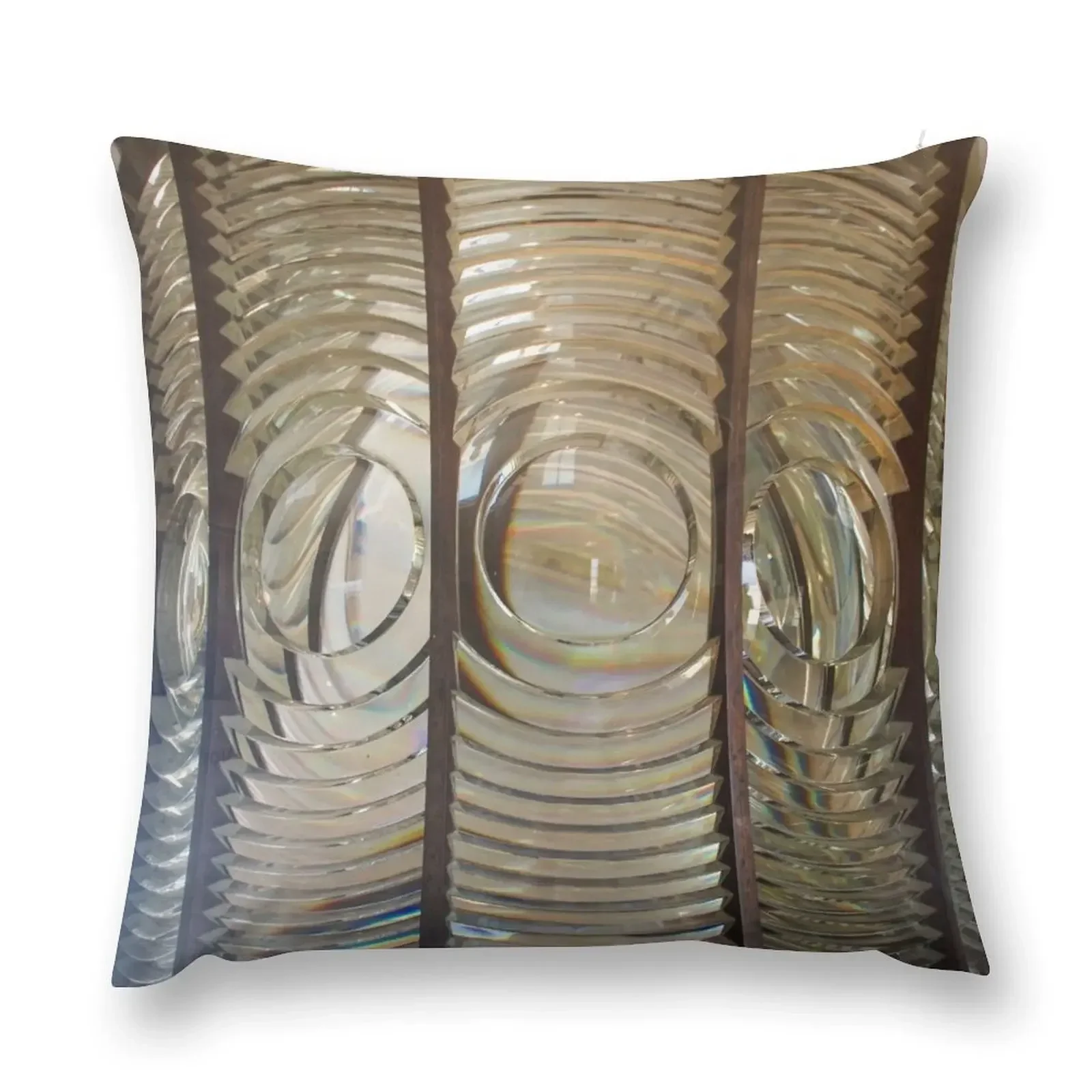 

The Fresnel Lens Of Old Point Loma Lighthouse  Throw Pillow sleeping pillows Pillow Decor pillow