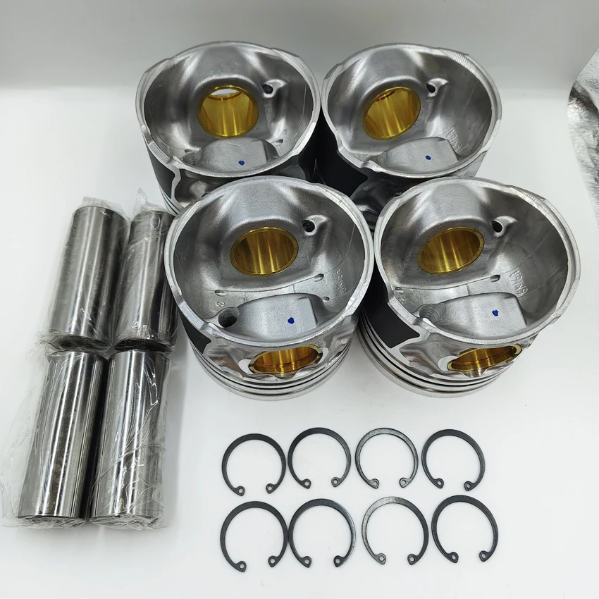 4PCS Engine D4EB 23410-27940 2341027940 Piston Set For Hyundai Sante FE 2.2L