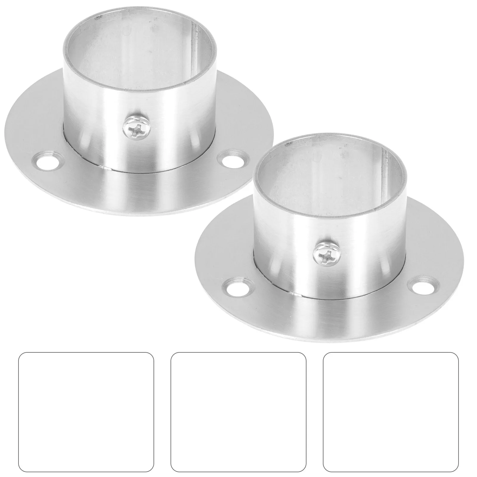 

2pcs Metal Handrail Supports Wall Mount Brackets For Stairs Home Railing Fixing Tool Banister Bracket Railing Support Building