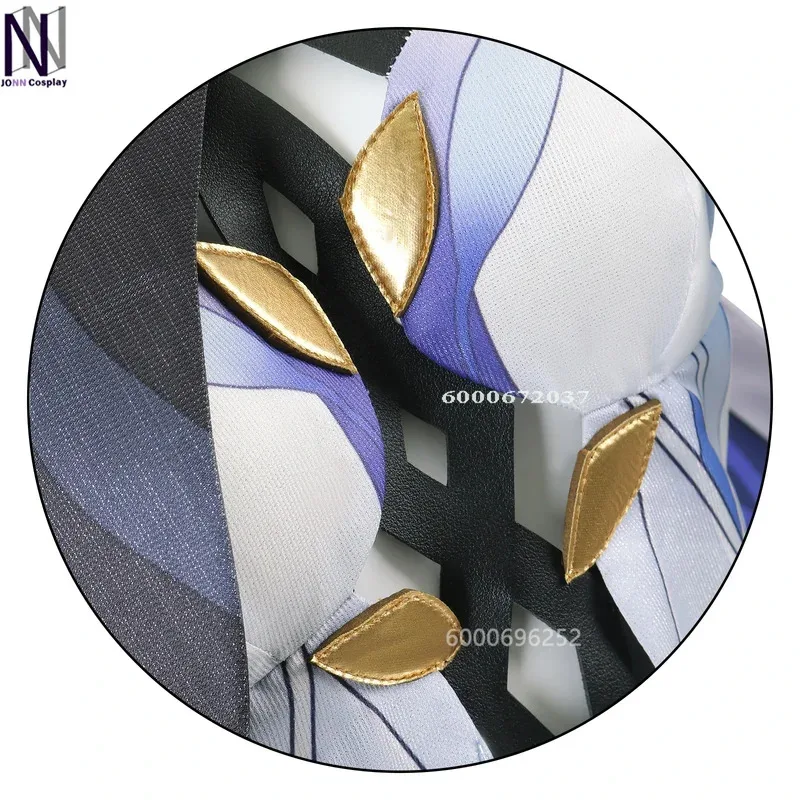 جينشين تأثير لعبة Skirk تأثيري حلي أنيمي شعر مستعار امرأة البدلة أحذية مثير دور اللعب حفلة الهالوين الزي وصول جديد