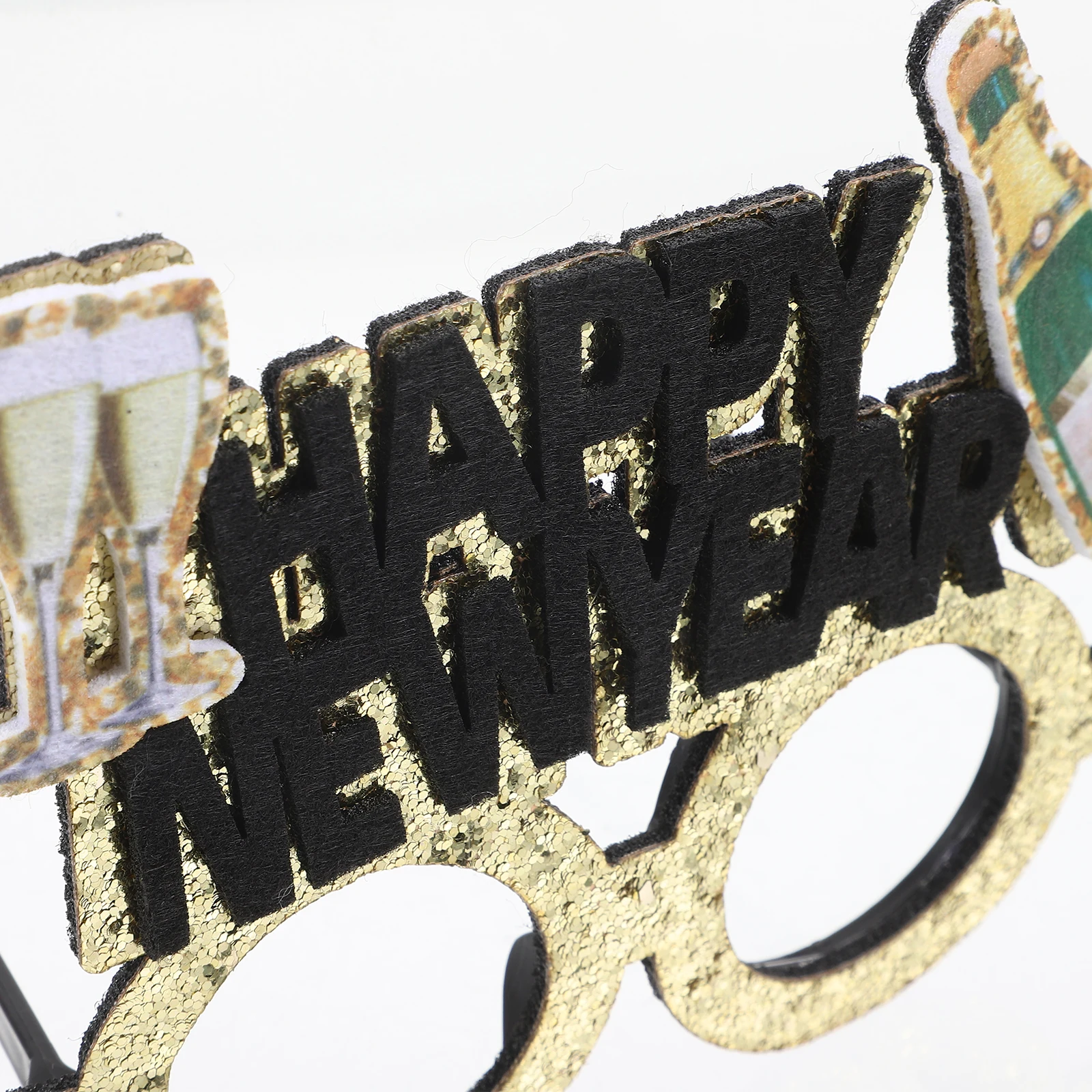 

5Pcs Party Decoration Glasses 2024 New Year Glasses Lightweight Comfortable Photo Props Party Supplies Fun Eyewear